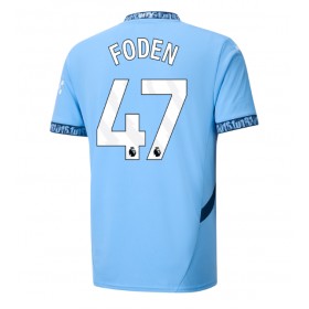 Manchester City Phil Foden #47 Hemmakläder 2024-25 Kortärmad